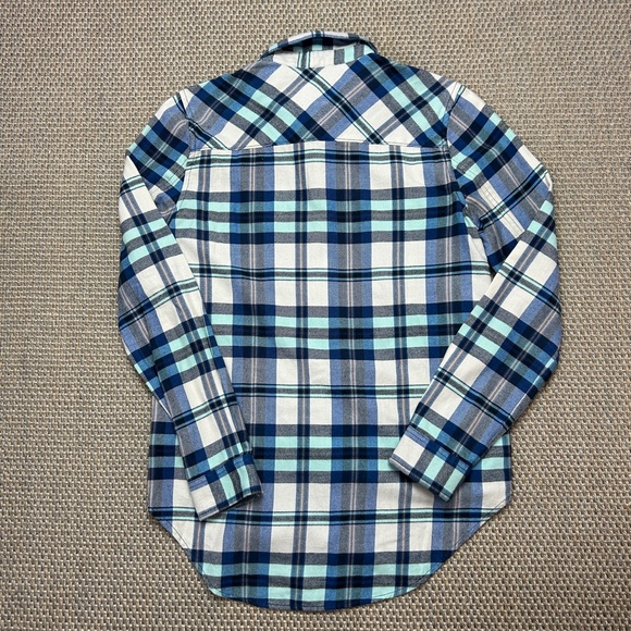 Vans Flannel Long Sleeve Plaid Button Up Shirt - Picture 4 of 11